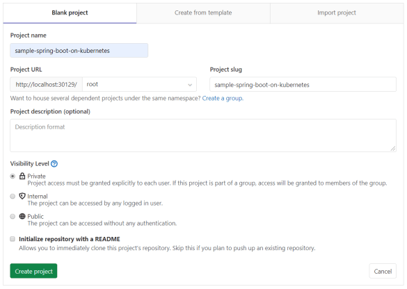 gitlab-on-kubernetes-create-repo