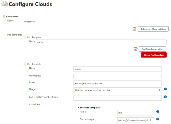 jenkins-on-kubernetes-cloud