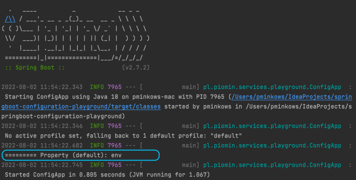 spring-boot-configuration-env
