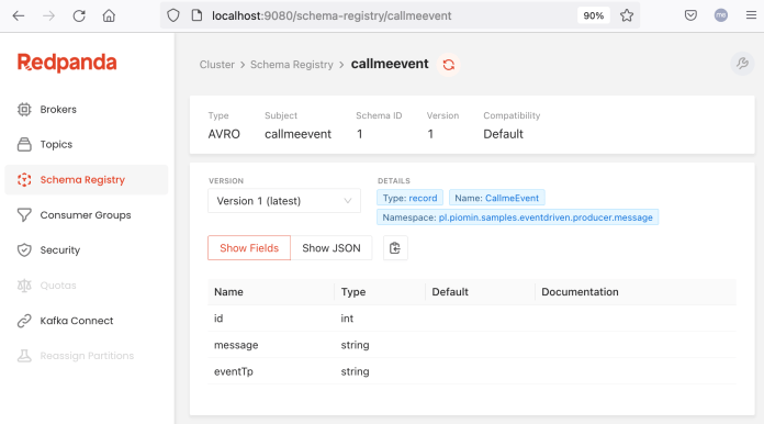 redpanda-kubernetes-schema