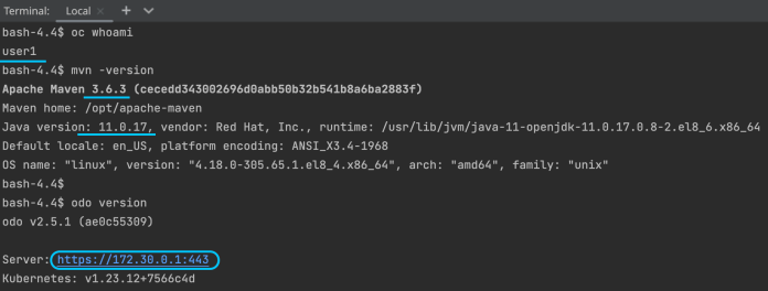 openshift-dev-spaces-oc