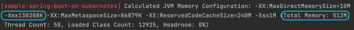 kubernetes-java-memory