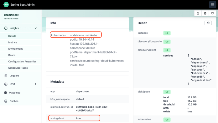 spring-cloud-kubernetes-services