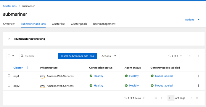 openshift-submariner-status