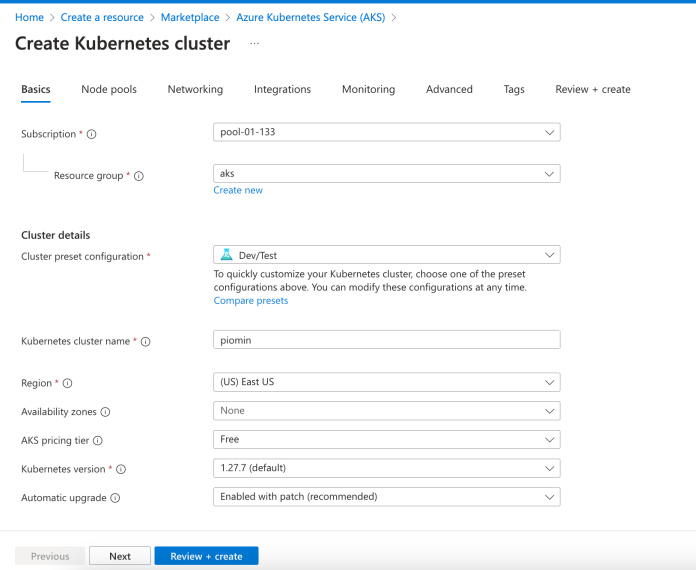 azure-kubernetes-install-general