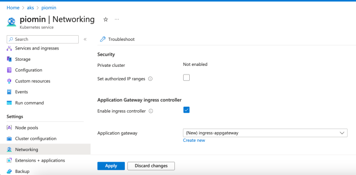 azure-kubernetes-gateway