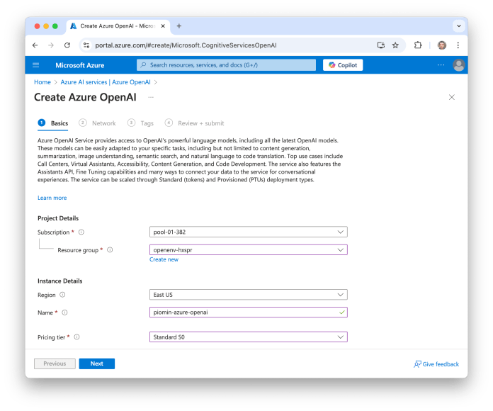 spring-ai-azure-openai-create